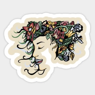 flowers Sticker